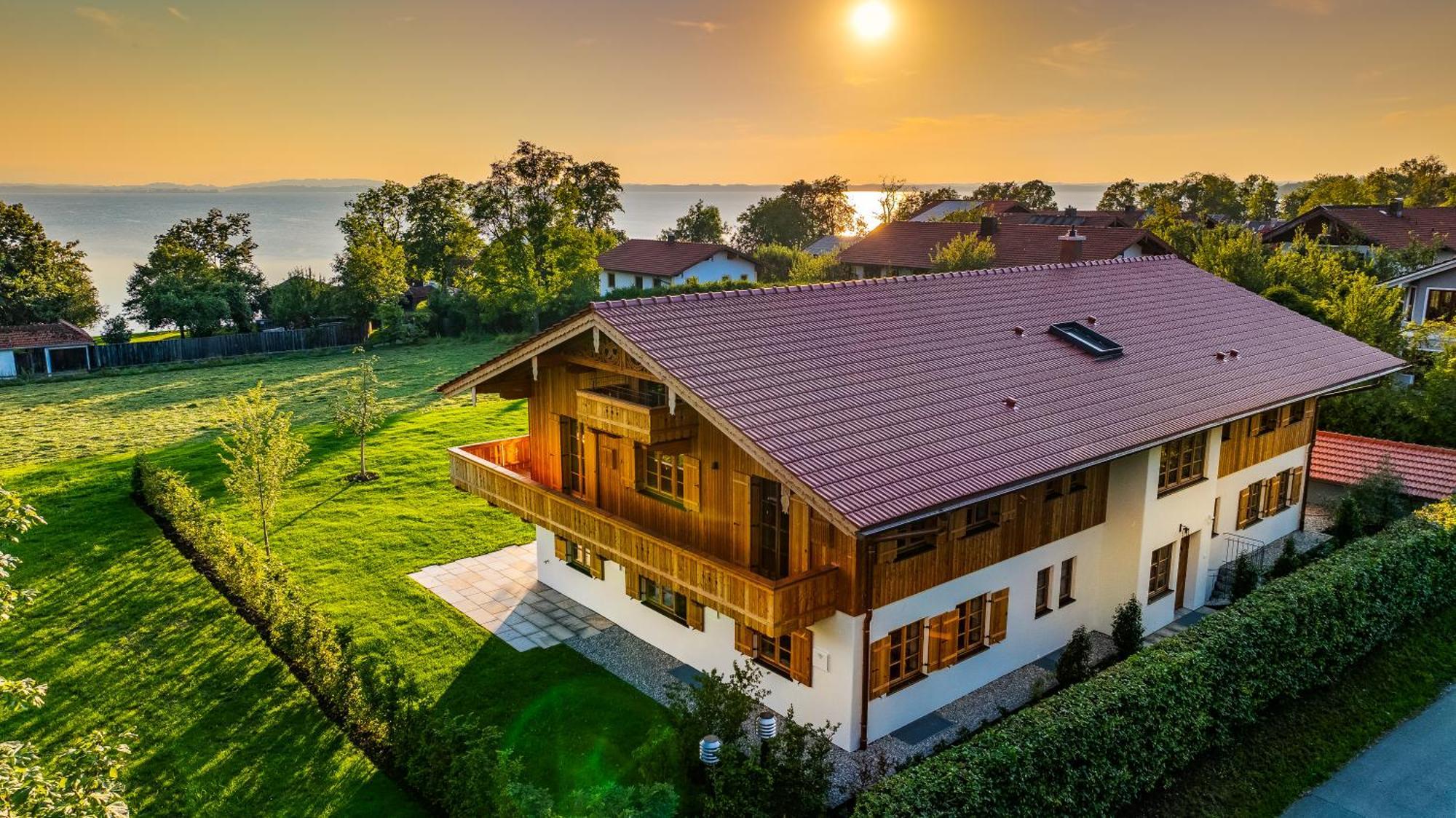 Graf Chiemo Suites - Direkt Am Chiemsee Mit Separatem Seezugang شيمنغ المظهر الخارجي الصورة